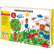 Eberhard-Faber - EFA Color Finger paints 100 ml, box of 6 colours