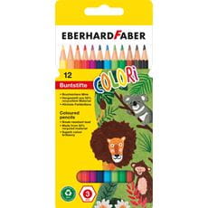 Eberhard-Faber - Colori coloured pencil hexagonal cardboard box of 12